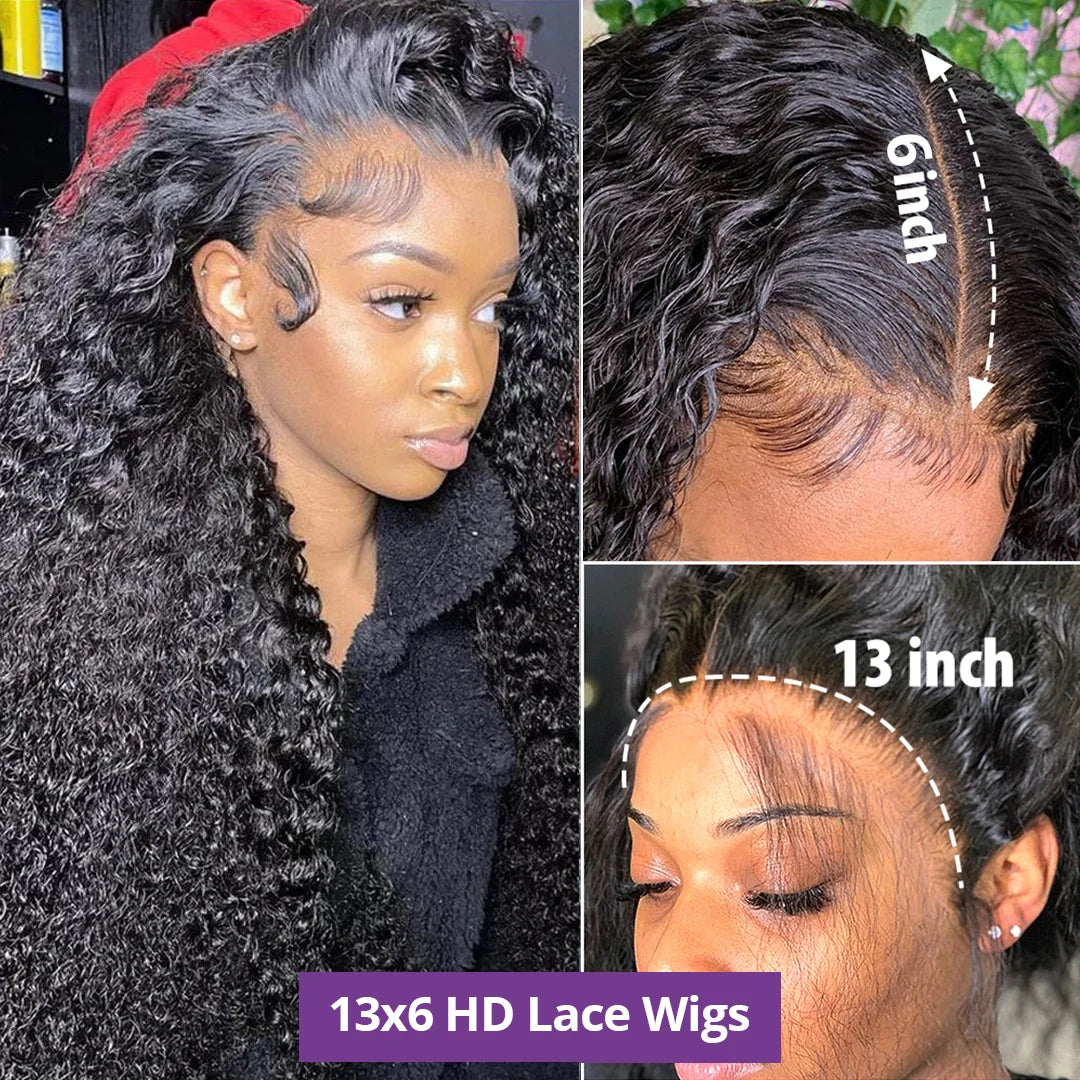 Water Wave Lace Front Wig HD Lace Frontal