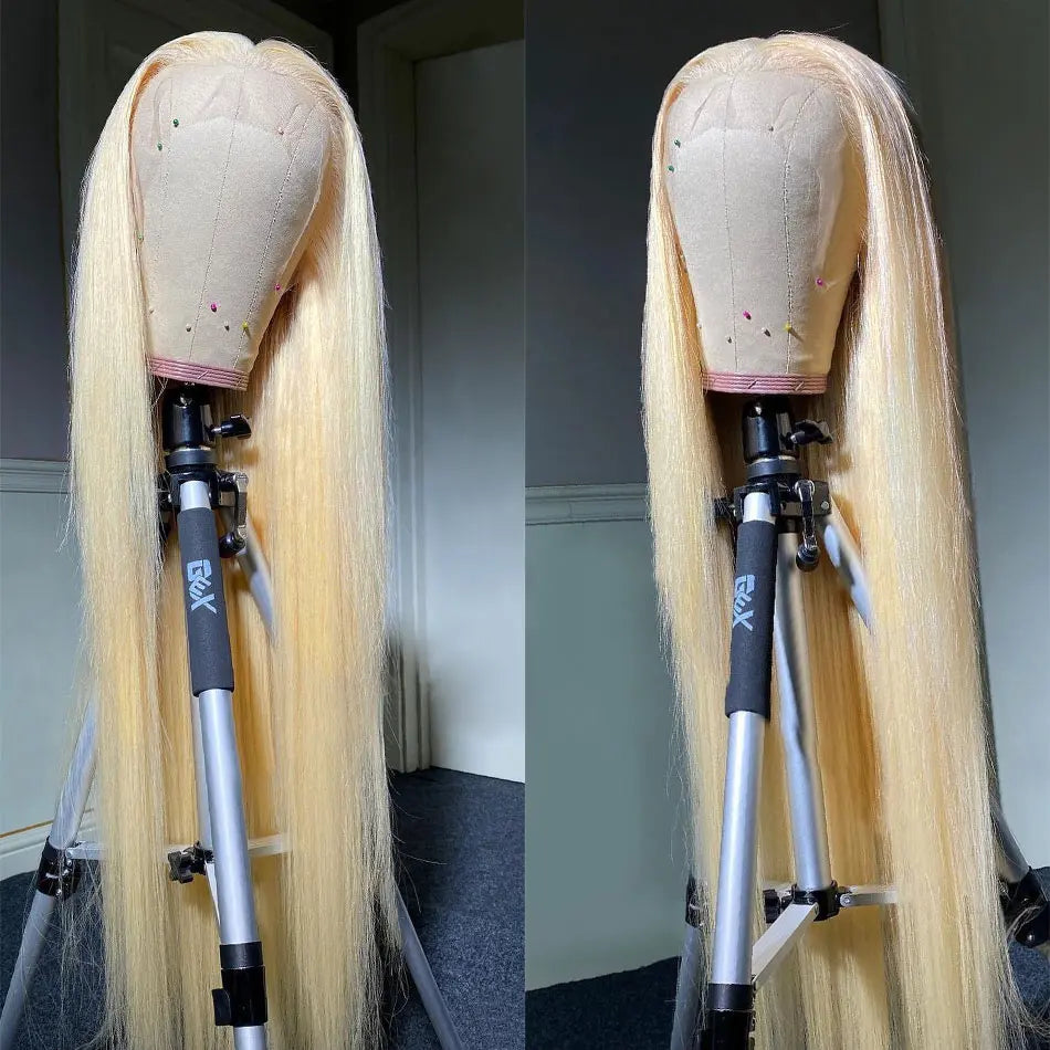 HD Blonde Lace Frontal Human Hair Wig