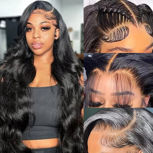 Wave Lace Front Wig Hair Pre Plucked