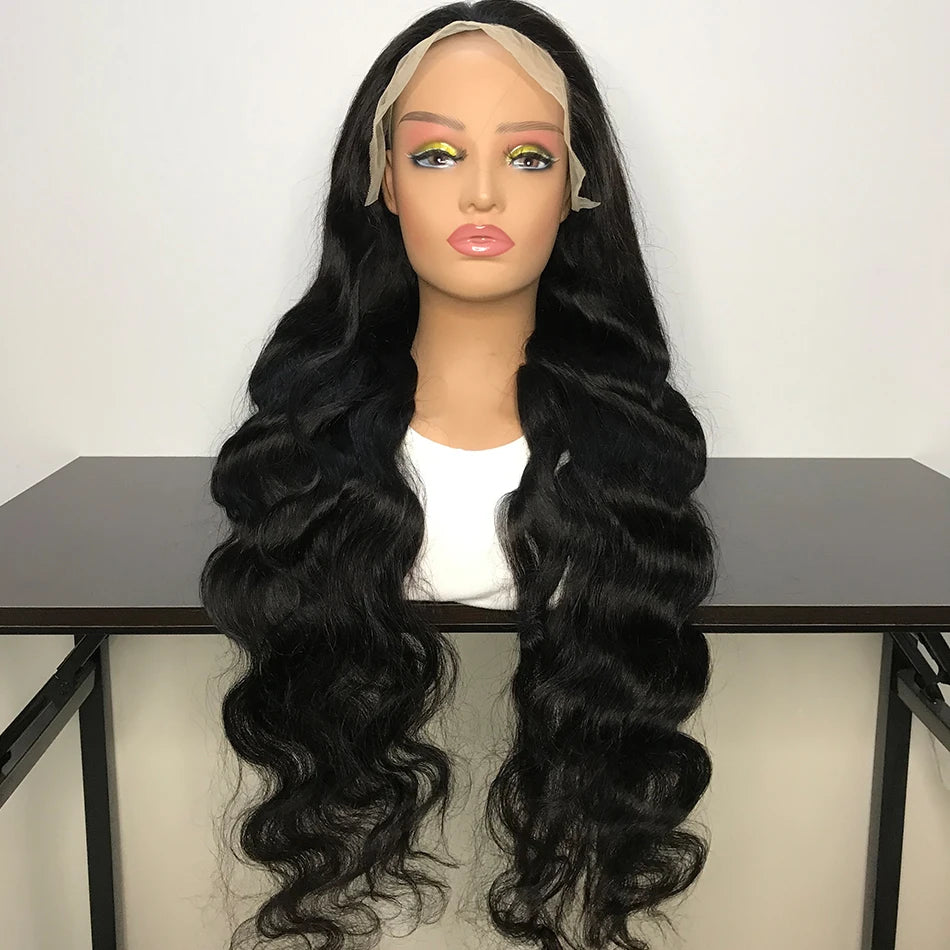 HD Lace Frontal Wig  Hair 360 Brazilian Pre Plucked Lace