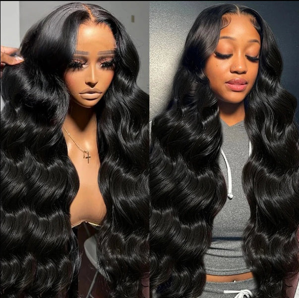 HD Lace Frontal Wig  Hair 360 Brazilian Pre Plucked Lace